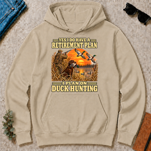 I Plan On Duck Hunting Vintage - sand - HS2D-Sand