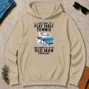 I Just Want To Play Table Tennis Art - sand - HS2D-Sand