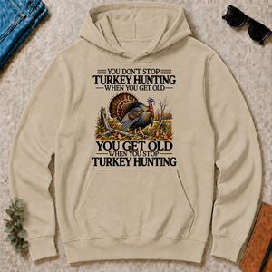 Don't Stop Turkey Hunting - sand - HS2D-Sand