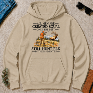 All Men Are Created Equal Elk Hunting 70s - sand - HS2D-Sand