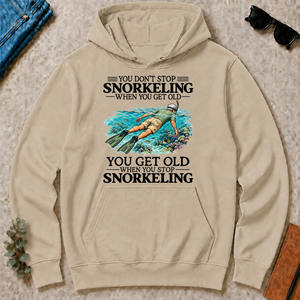 Don't Stop Snorkeling Vintage Art - sand - HS2D-Sand