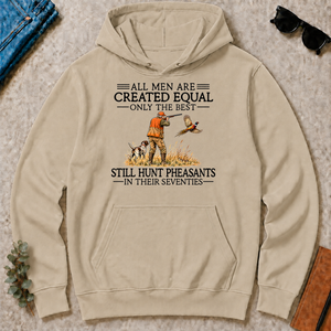 All Men Are Created Equal Pheasants Hunting 70s - sand - HS2D-Sand