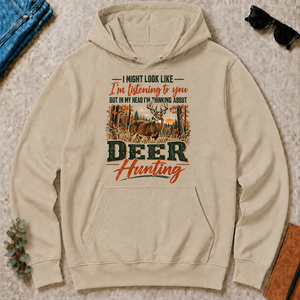 I'm Thinking About Deer Hunting - sand - HS2D-Sand