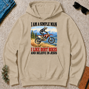 I Like Dirt Bikes And Believe In Jesus - sand - HS2D-Sand