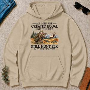 All Men Are Created Equal Elk Hunting 80s - sand - HS2D-Sand