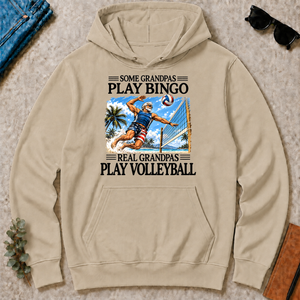 Some Grandpas Play Bingo Real Grandpas Play Volleyball - sand - HS2D-Sand