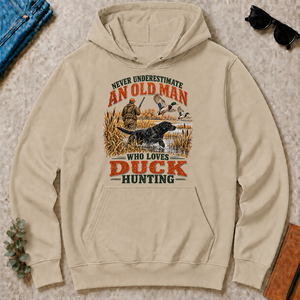 An Old Man Loves Duck Hunting - sand - HS2D-Sand