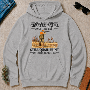 All Men Are Created Equal Quail Hunting 70s - sport-grey - HS2D-SportGrey