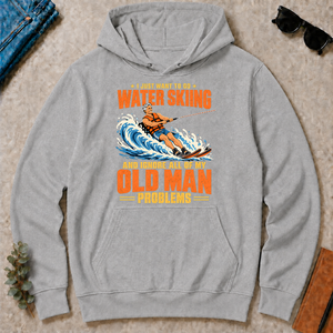 I Just Want To Go Water Skiing - sport-grey - HS2D-SportGrey