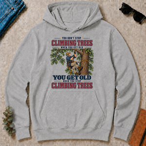You Get Old When You Stop Climbing Trees - sport-grey - HS2D-SportGrey