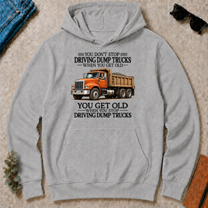 Don't Stop Driving Dump Trucks - sport-grey - HS2D-SportGrey