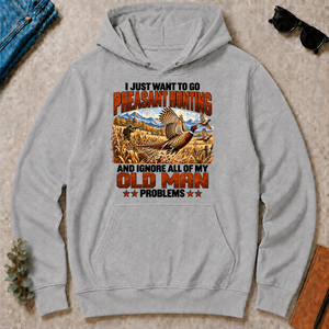I Just Want To Pheasant Hunting - sport-grey - HS2D-SportGrey