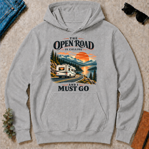Traveling The Open Road Is Calling And I Must Go - sport-grey - HS2D-SportGrey