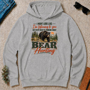 I'm Thinking About Bear Hunting - sport-grey - HS2D-SportGrey