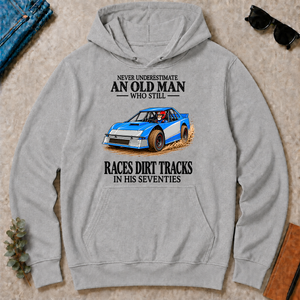 An Old Man Still Races Dirt Tracks In His Seventies - sport-grey - HS2D-SportGrey