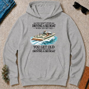 Don't Stop Driving A Ski Boat - sport-grey - HS2D-SportGrey