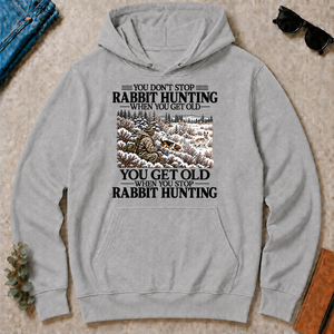 Don't Stop Rabbit Hunting Snow - sport-grey - HS2D-SportGrey
