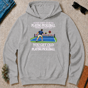 Old Man Don't Stop Pickleball - sport-grey - HS2D-SportGrey