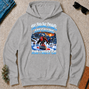 Curling Stones Are Calling And I Must Go - sport-grey - HS2D-SportGrey