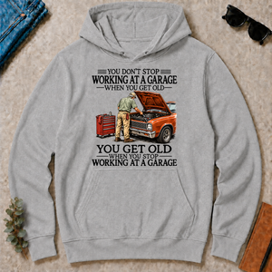 Don't Stop Working at a Garage - sport-grey - HS2D-SportGrey