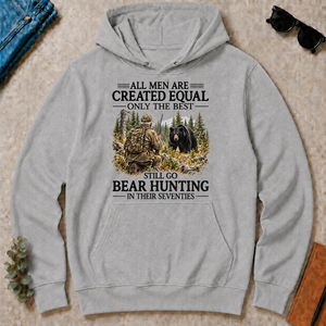 All Men Are Created Equal Only The Best Still Go Bear Hunting - sport-grey - HS2D-SportGrey