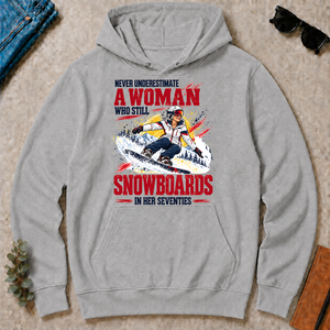 A Woman Still Snowboards In Her 70s - sport-grey - HS2D-SportGrey