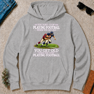 Old Man Don't Stop Football - sport-grey - HS2D-SportGrey