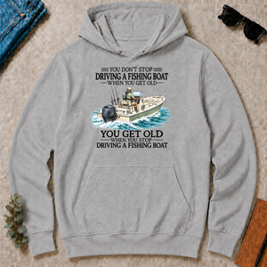 Don't Stop Driving Fishing Boat - sport-grey - HS2D-SportGrey
