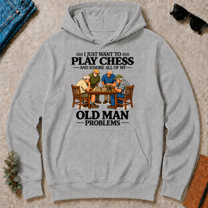 I Just Want To Play Chess - sport-grey - HS2D-SportGrey