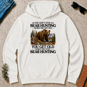 Don't Stop Bear Hunting - white - HS2D-White