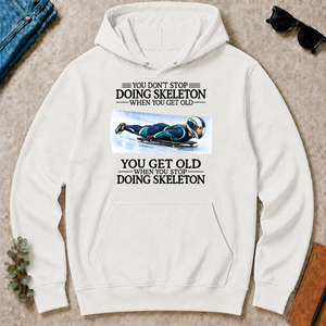 Don't Stop Doing Skeleton Woman - white - HS2D-White