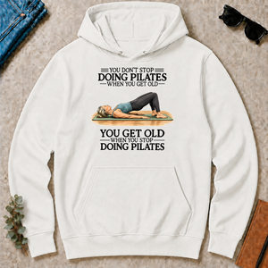 Don't Stop Doing Pilates Woman - white - HS2D-White