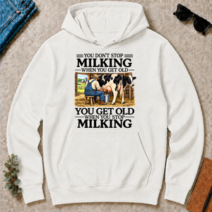 Don't Stop Milking - white - HS2D-White