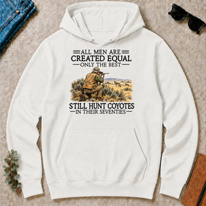 All Men Are Created Equal Coyote Hunting 70s - white - HS2D-White