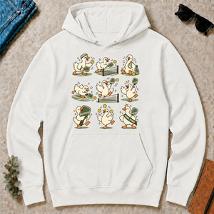 Pickleball Lover Cute Goose - white - HS2D-White