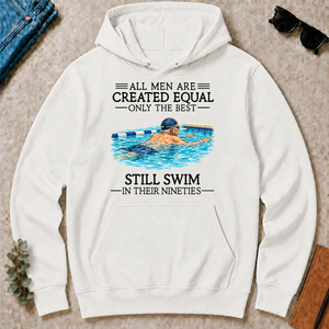 All Men Are Created Equal Only The Best Still Swim 90 - white - HS2D-White