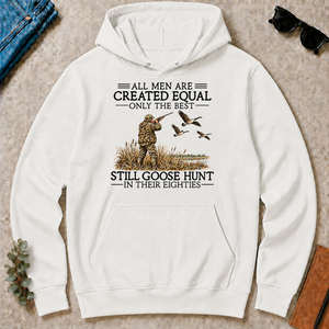 All Men Are Created Equal Goose Hunting 80s - white - HS2D-White