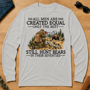 All Men Are Created Equal Bear Hunting 70s - ash - LST2D-Ash