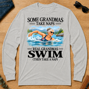 Real Grandmas Swim - ash - LST2D-Ash