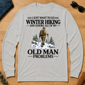 I Just Want To Go Winter Hiking - ash - LST2D-Ash