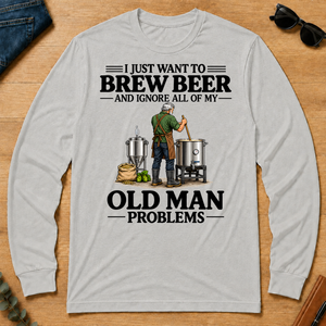 I Just Want To Brew Beer - ash - LST2D-Ash