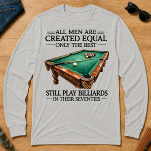 Still Play Billiards In 70s - ash - LST2D-Ash