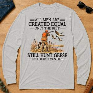 All Men Are Created Equal Geese Hunting 70s - ash - LST2D-Ash