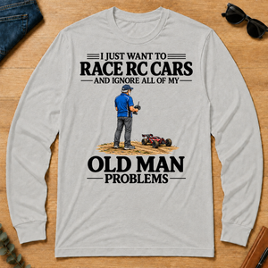 I Just Want To Race RC Cars - ash - LST2D-Ash