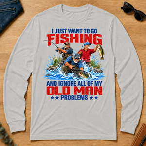 I Just Want To Go Fishing - ash - LST2D-Ash