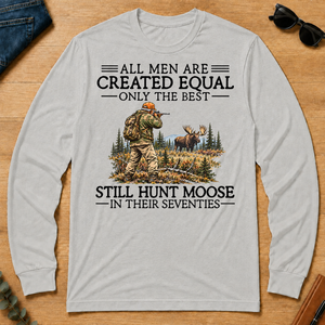 All Men Are Created Equal Moose Hunting 70s - ash - LST2D-Ash