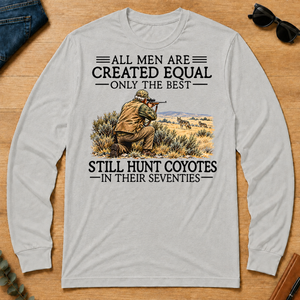 All Men Are Created Equal Coyote Hunting 70s - ash - LST2D-Ash