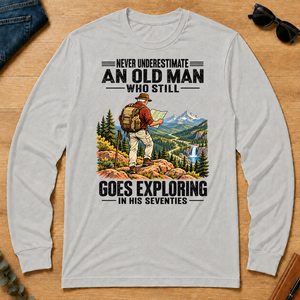 An Old Man Still Goes Exploring In His 70s - ash - LST2D-Ash