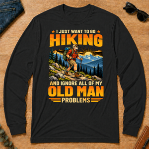 I Just Want To Go Hiking - black - LST2D-Black