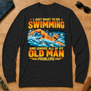 I Just Want To Go Swimming - black - LST2D-Black